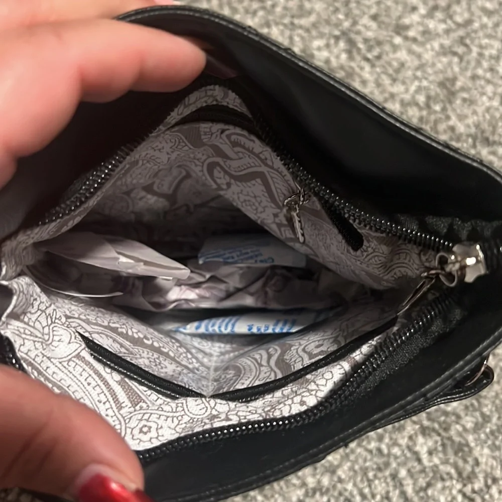 BellaRusso Black Crossbody NWOT